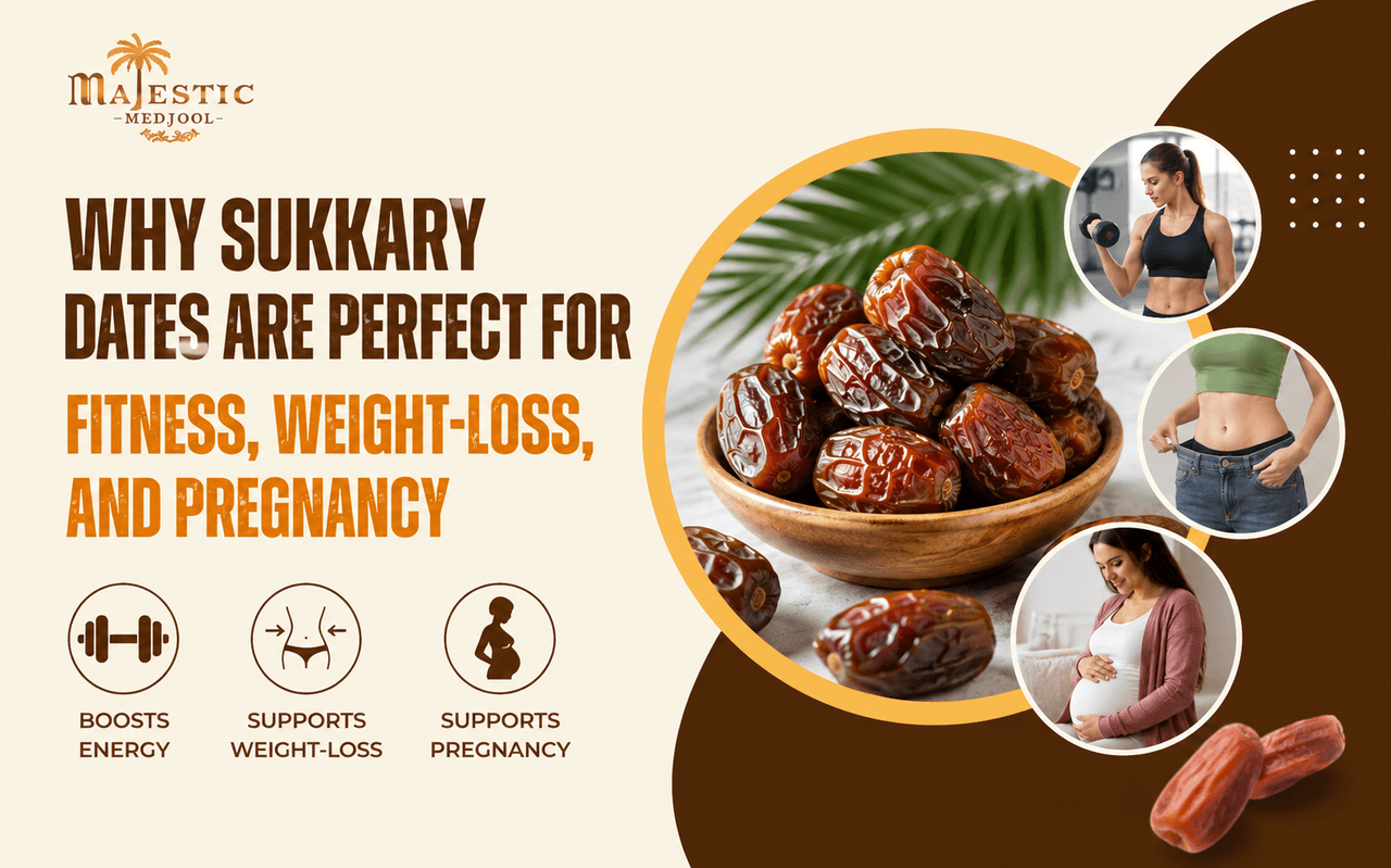 Why Sukkary Dates Are Perfect for Fitness, Weight‑Loss, and Pregnancy
