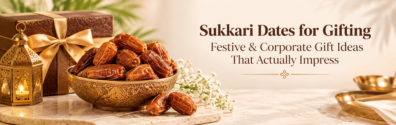 Sukkari Dates for Gifting: Festive & Corporate Gift Ideas That Actually Impress