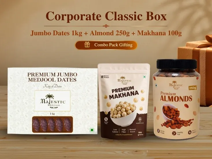 Corporate Classic Gift Box by Majestic Medjool for premium corporate gifting