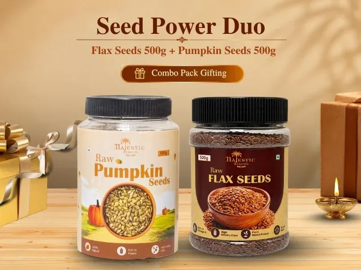 Seed Power Duo Pack by Majestic Medjool featuring a premium assortment of seeds